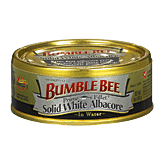 Bumble Bee  solid white albacore in water Full-Size Picture